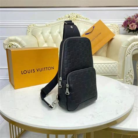 louis vuitton avenue sling bag damier infini leather